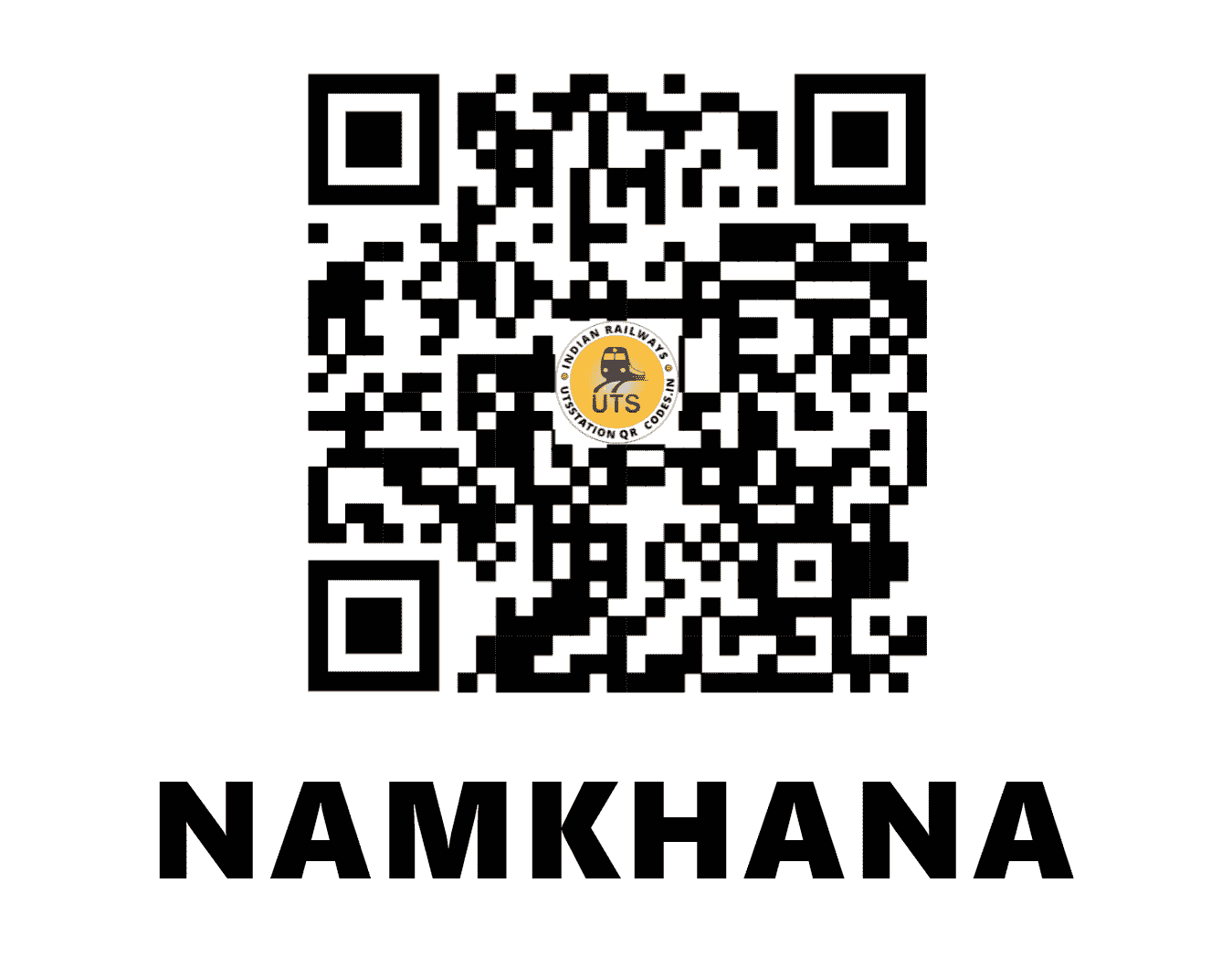 UTS QR Code for NAMKHANA - NMKA (ER - WEST BENGAL)